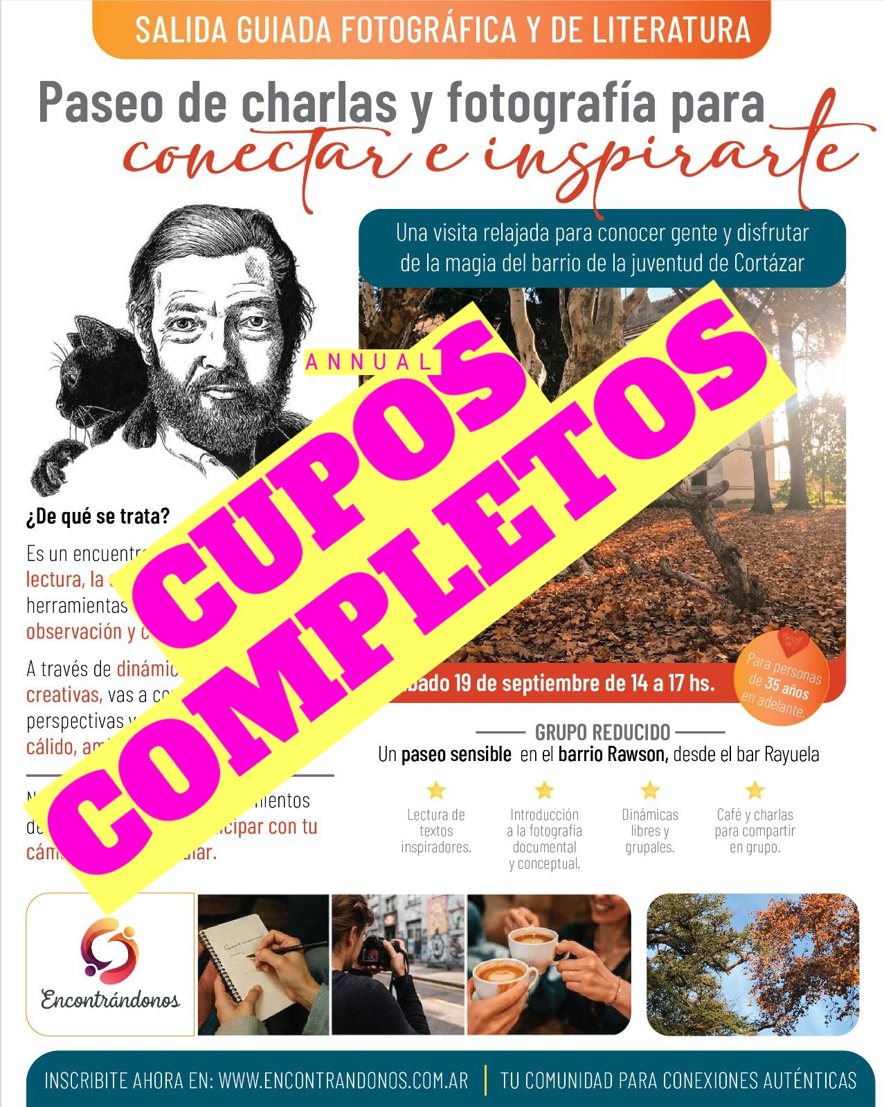 Paseo de charlas y fotografía en Agronomia